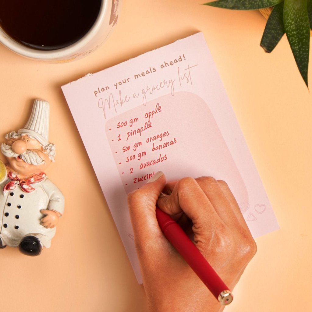 Make A Grocery List Notepad