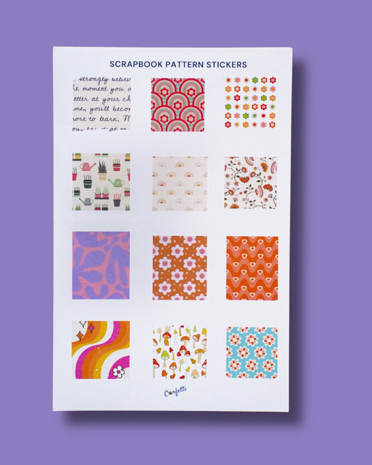 Scrapbook Stickers - Set Of 3