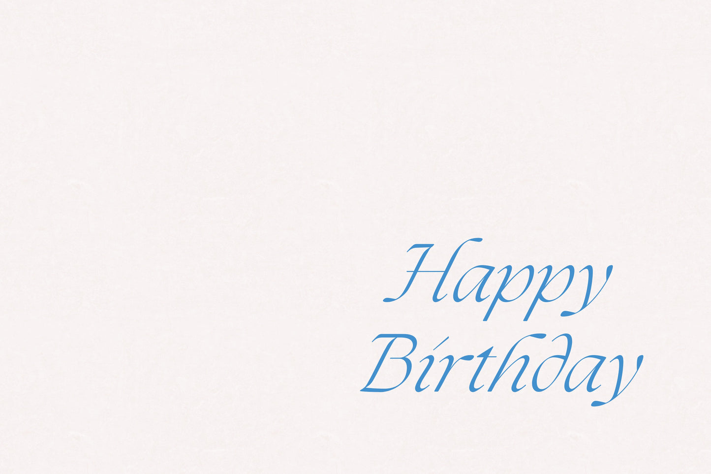 Happy Birthday