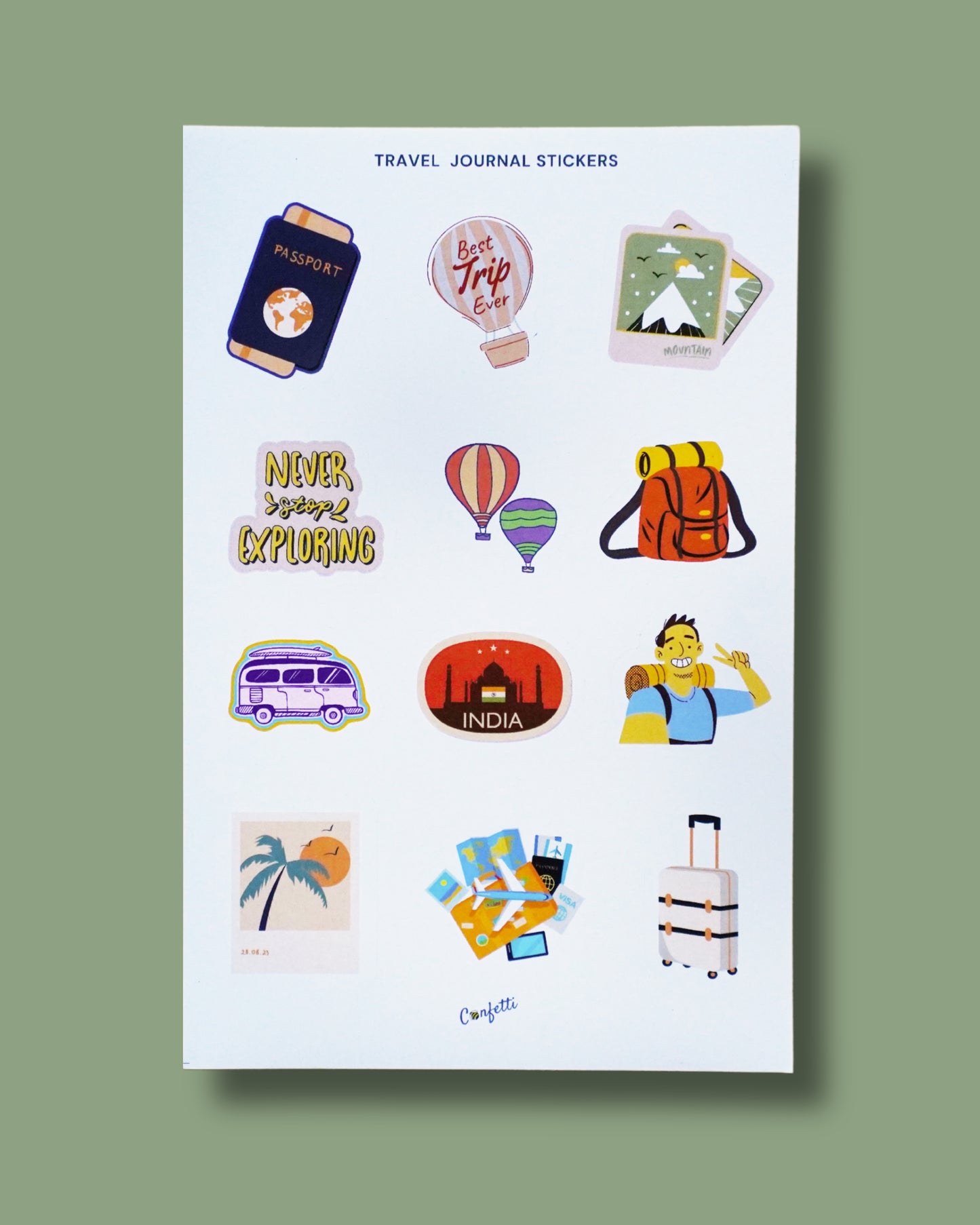 Travel Stickers 1