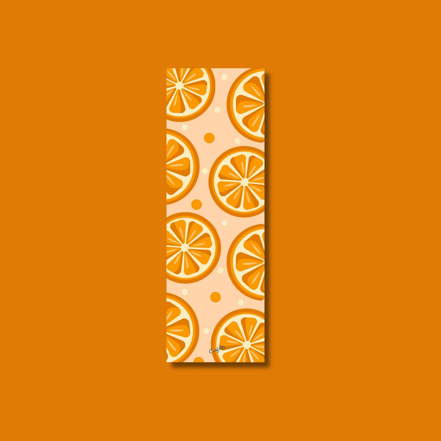 Orange Bookmark