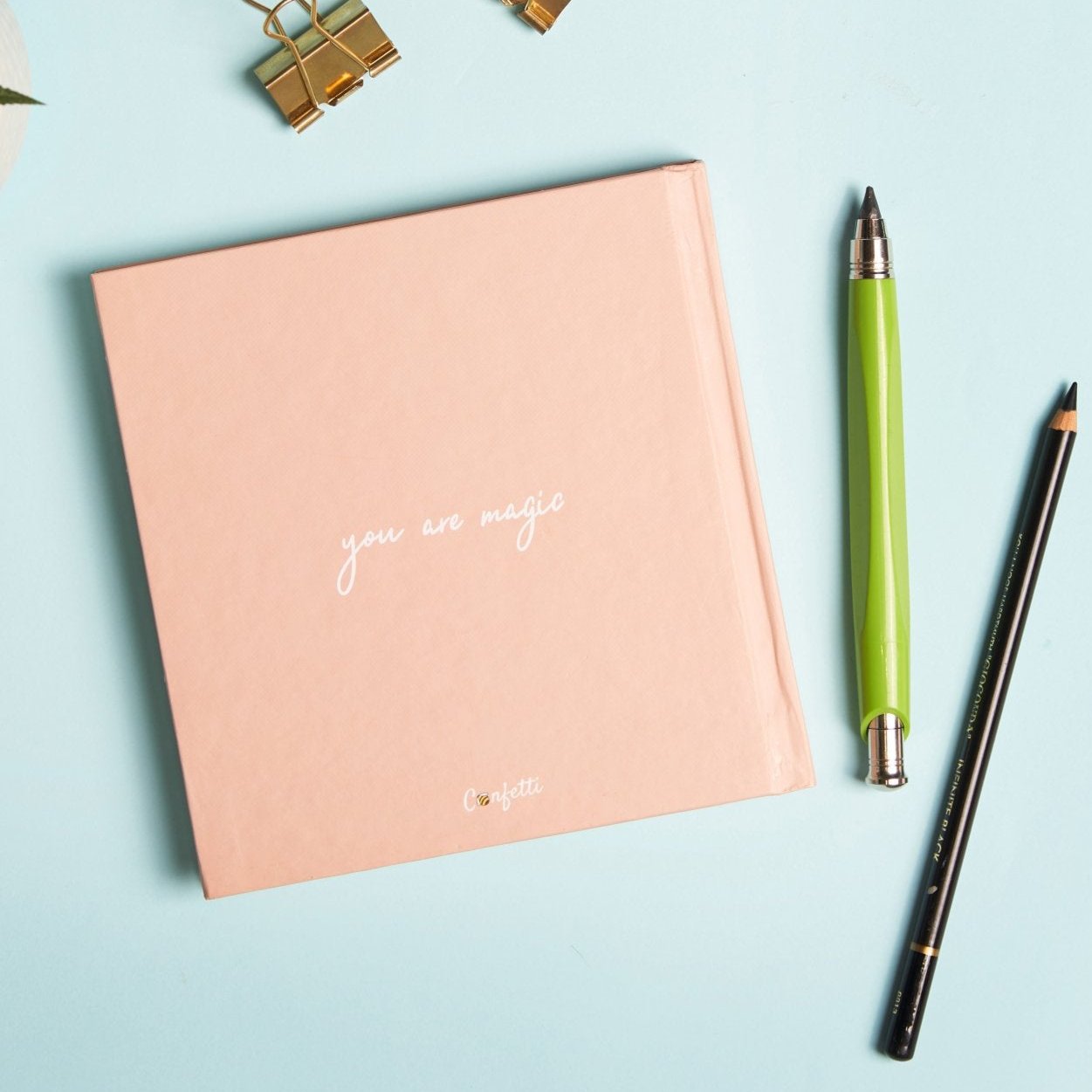 You Are Magic Square Sketchbook Off White Paper