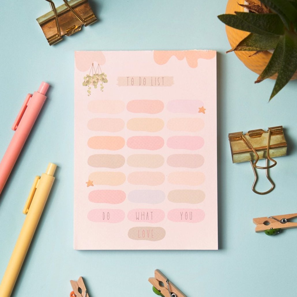 Boxes To Do List Notepad