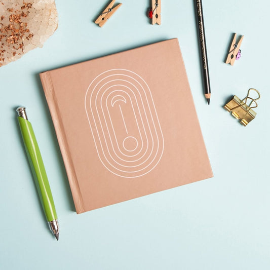 Soul Full Of Sunshine Square Sketchbook Off White Paper