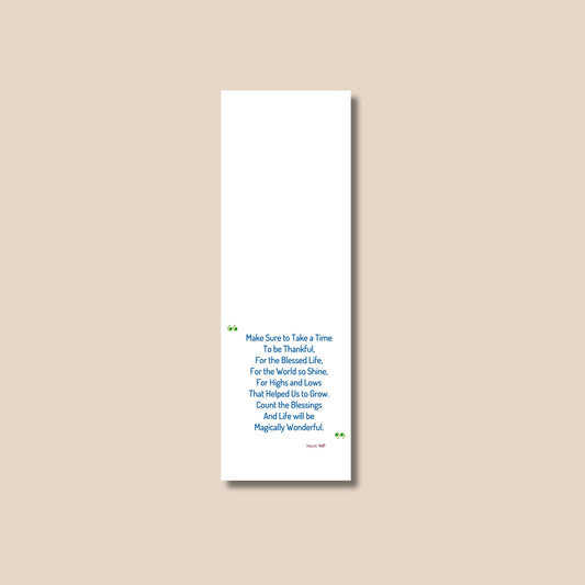 Gratitude Bookmark by Pankhi X Confetti