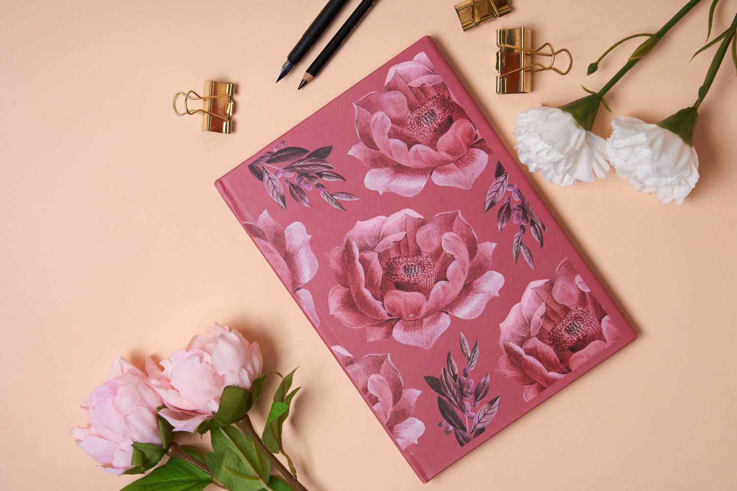 Rosy Rose Notebook Diary