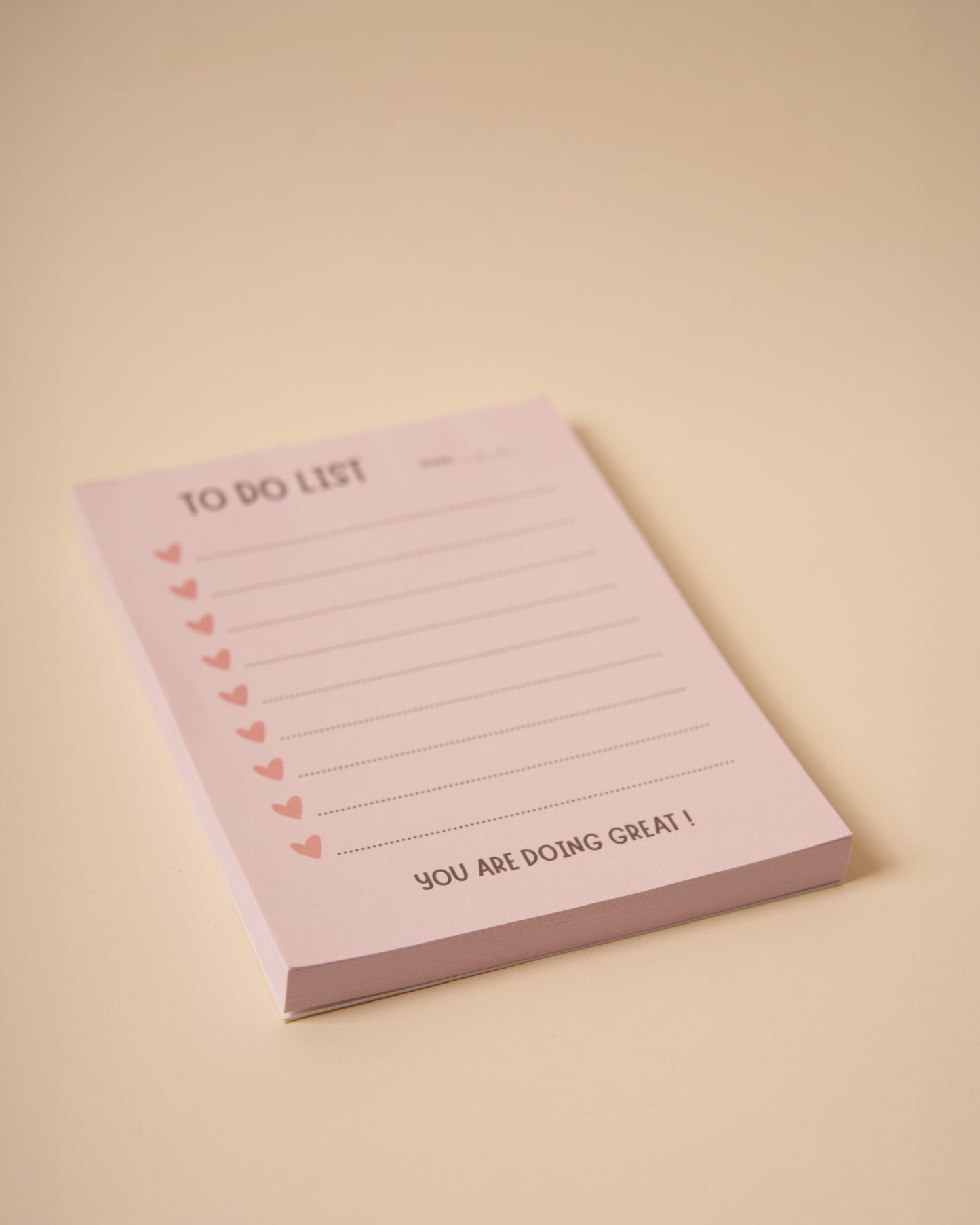 To Do List WIth Heart Bullets