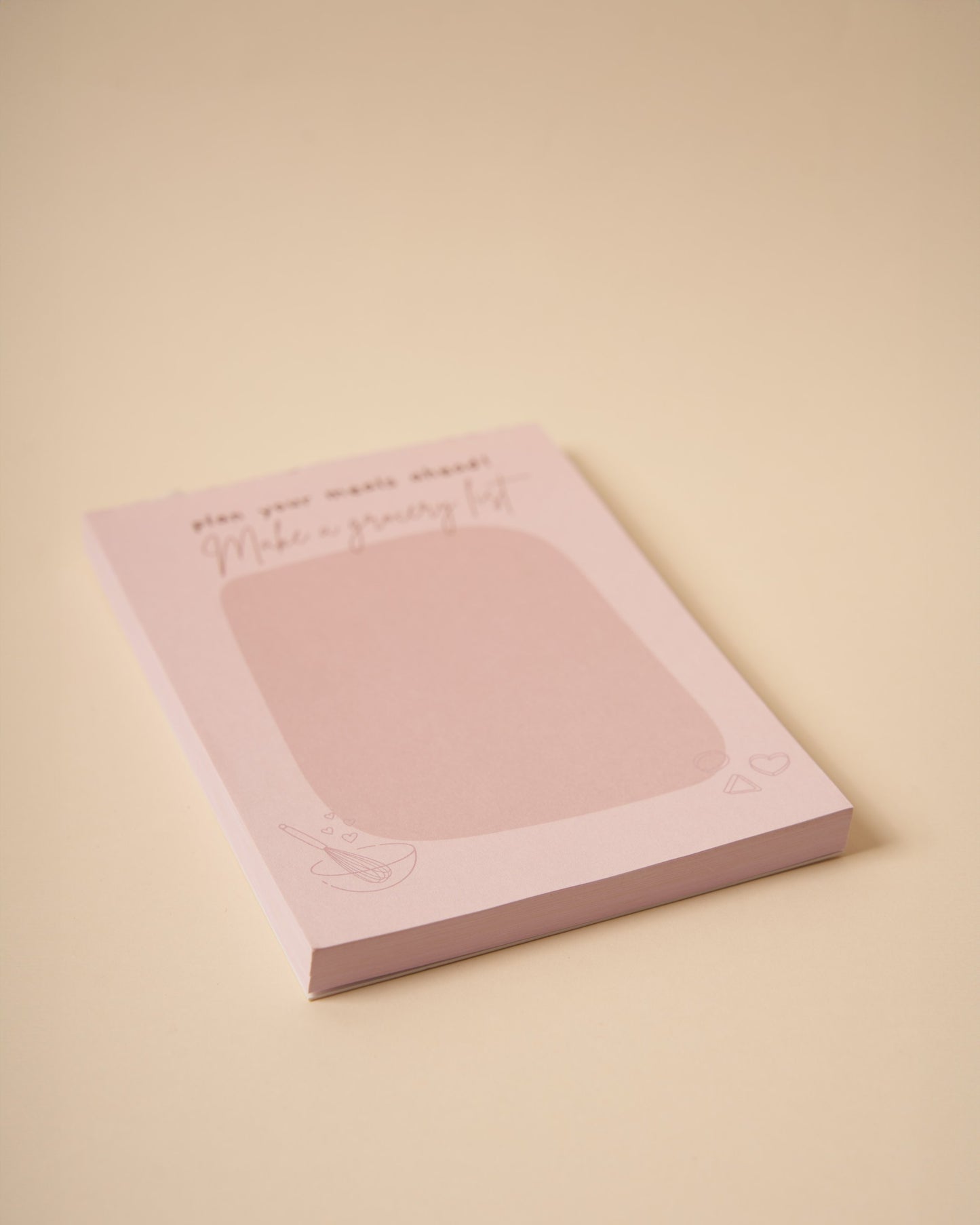 Make A Grocery List Notepad