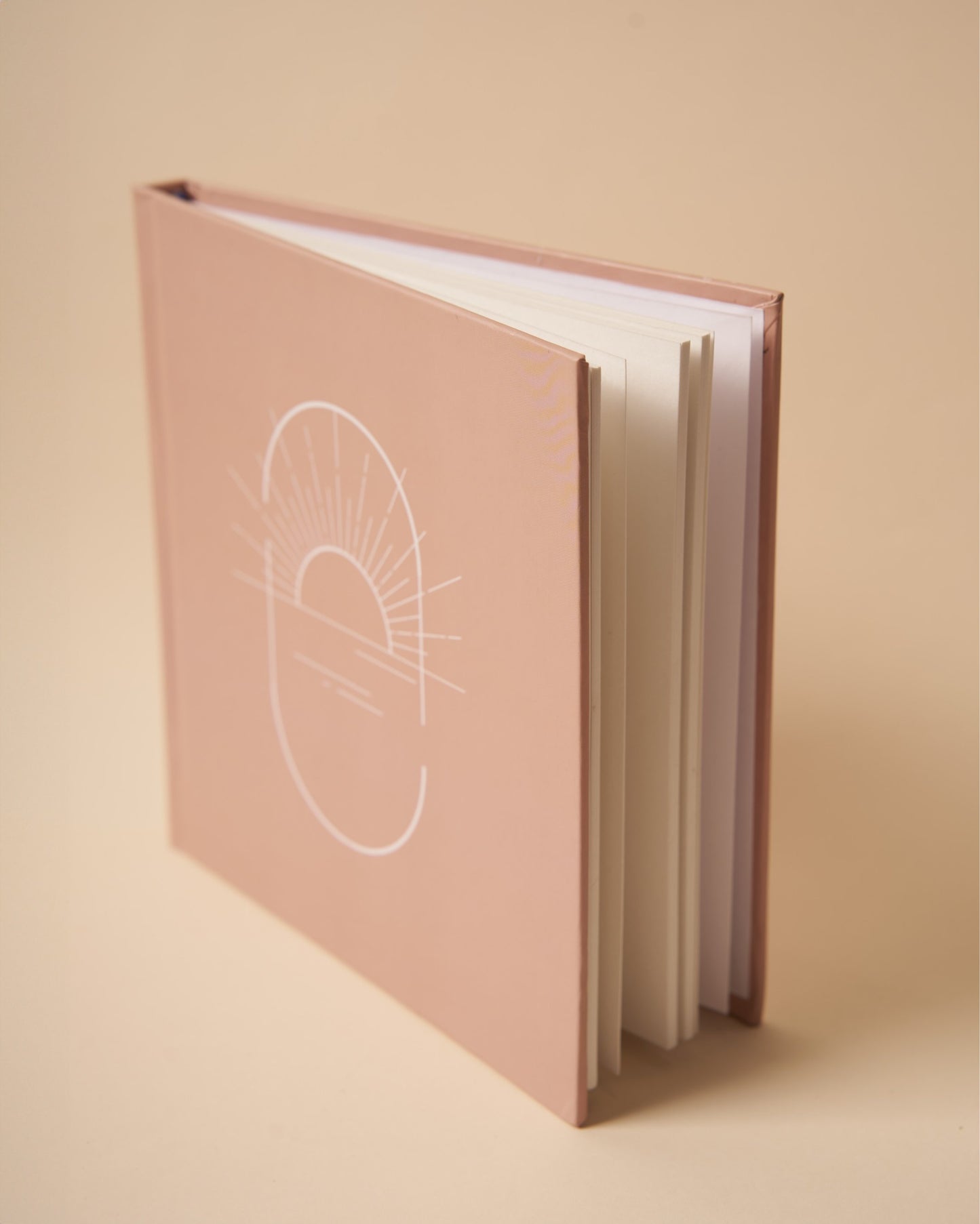 Find Your Balance Square Sketchbook Off White Paper