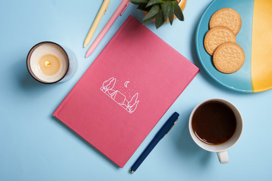 Let's Go Camping Notebook Diary