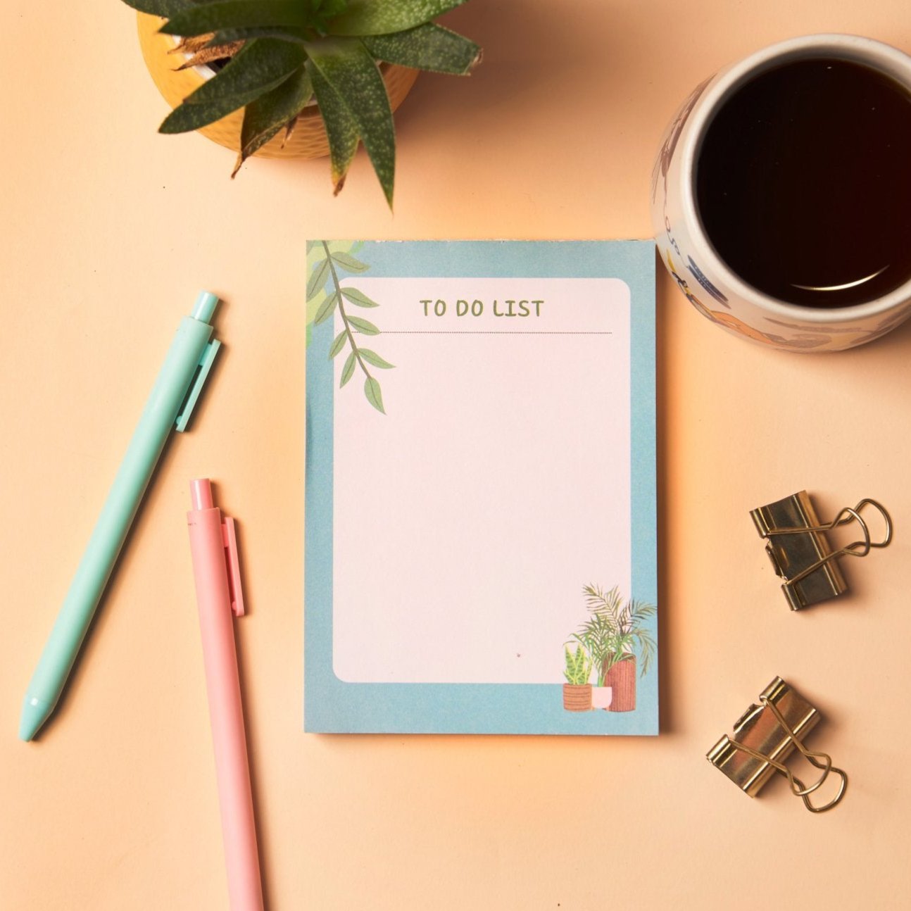 Leafy To Do List Notepad