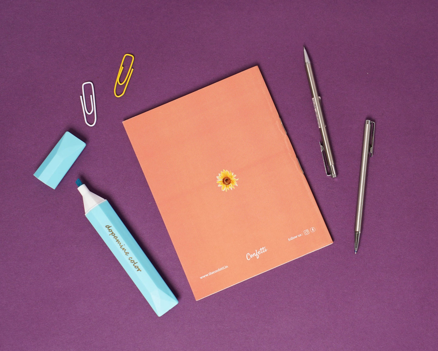 Bloom Where You Are Orange Pocket Dairy