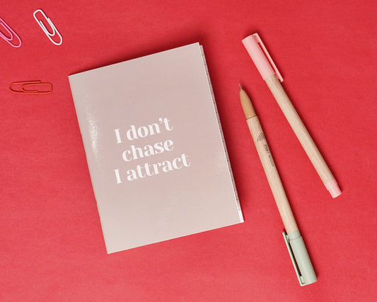 I Don't Chase I Attract Grey Pocket Dairy