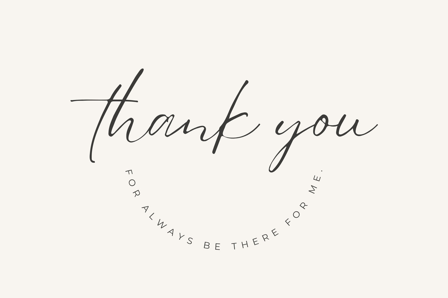 Thank You
