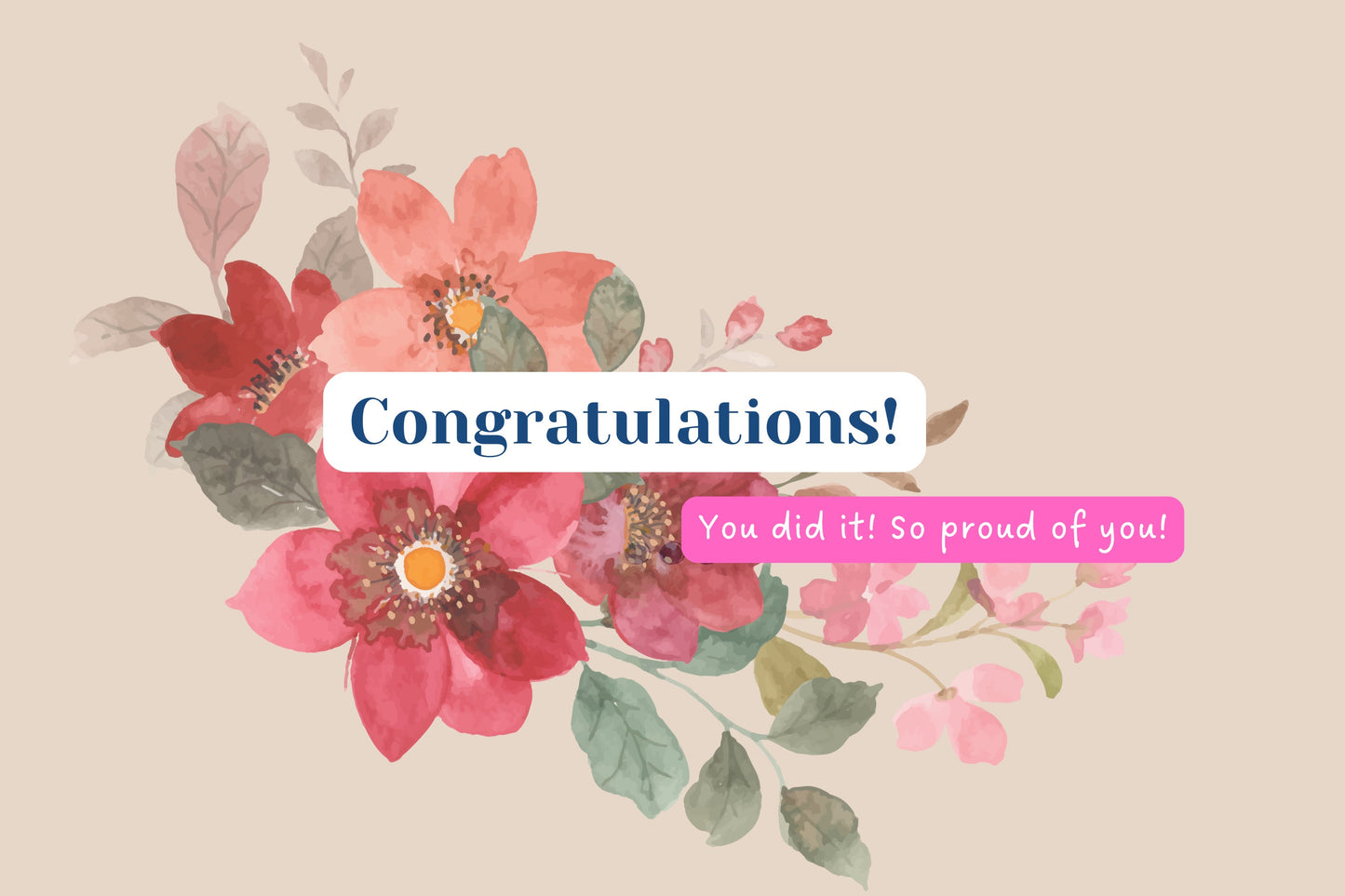 Congratulations