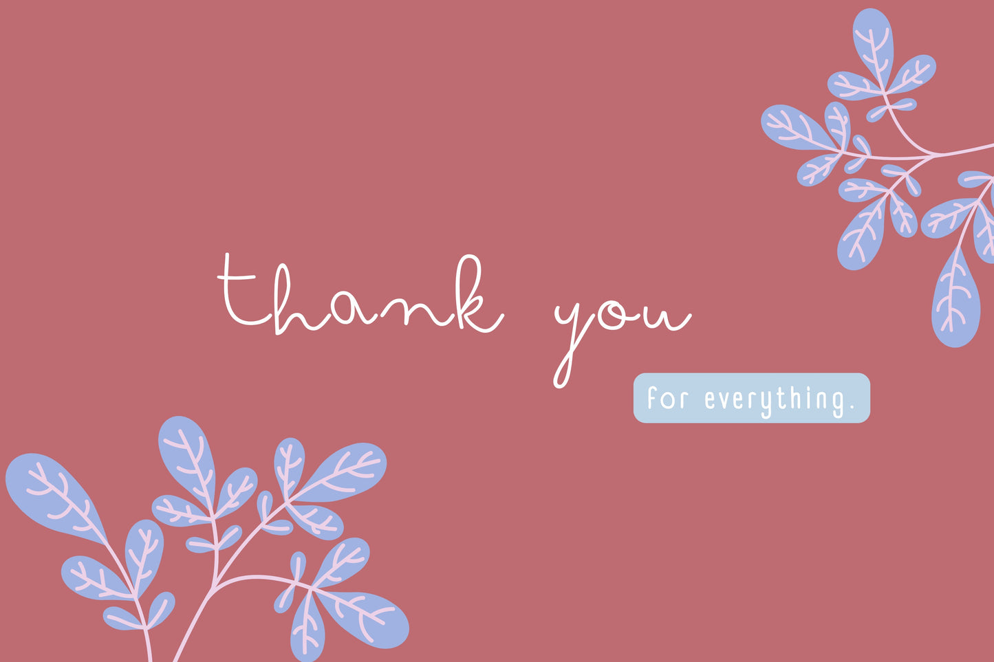 Thank You