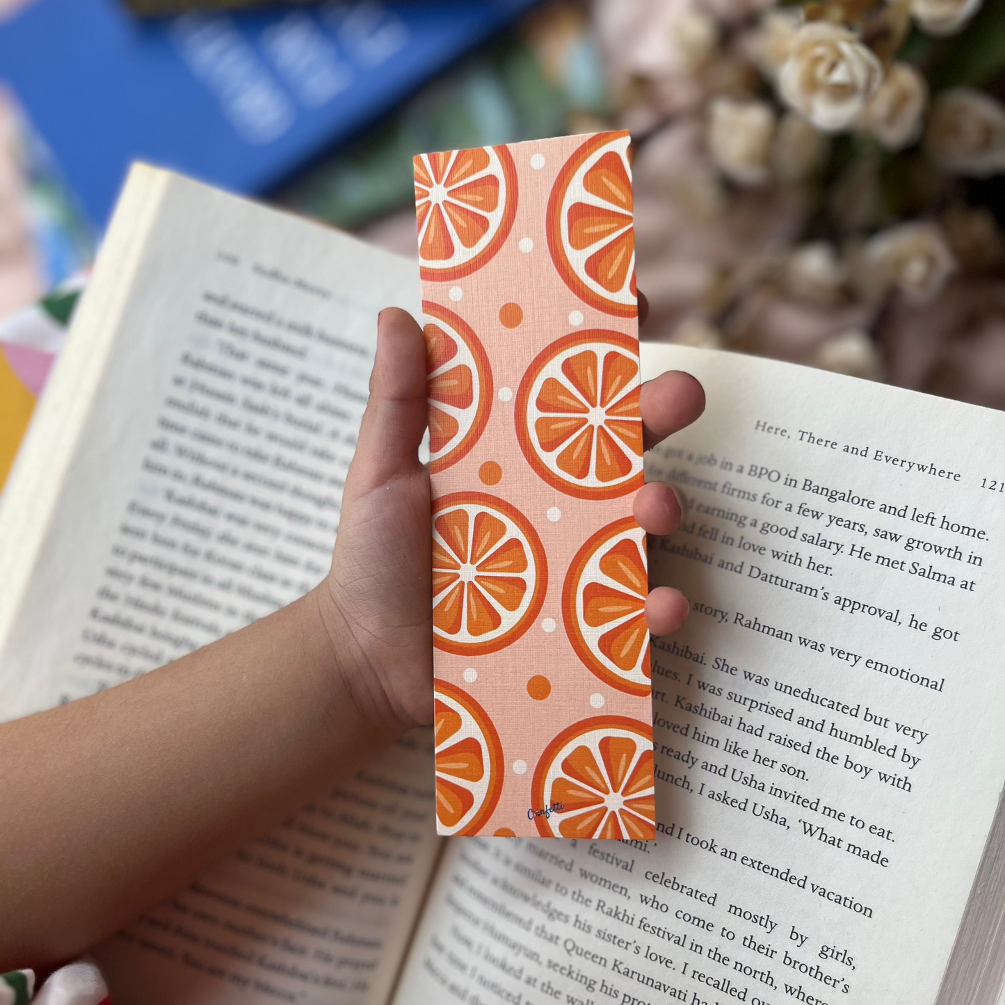 Orange Bookmark